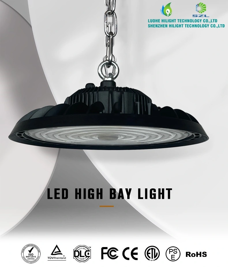 Company Direct Price 5 Years Warranty Isolated Driver 150W 150lm/W UFO LED High Bay Light