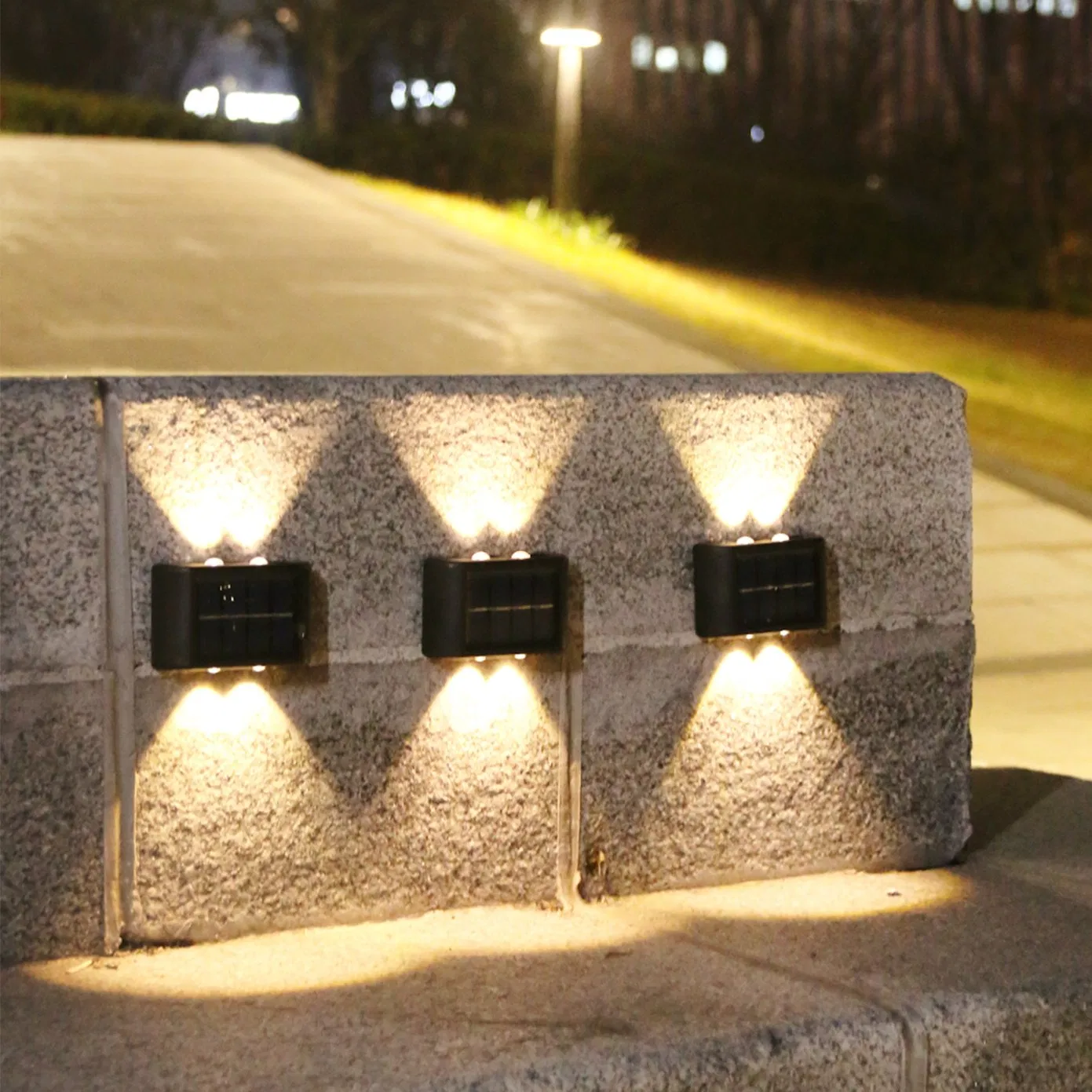 10W 다이 캐스팅 알루미늄 따뜻한 흰색 LED SMD 야외 위아래 램프 벽 망원경 조명